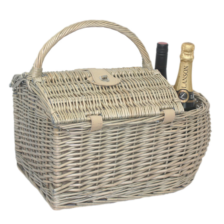 Highland Dunes Double Lidded 2 Person Boat Picnic Basket & Reviews Wayfair.co.uk